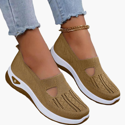 Dam Sneakers Ortopediska Andningsbara Halkfria Vardags- och Träningsskor