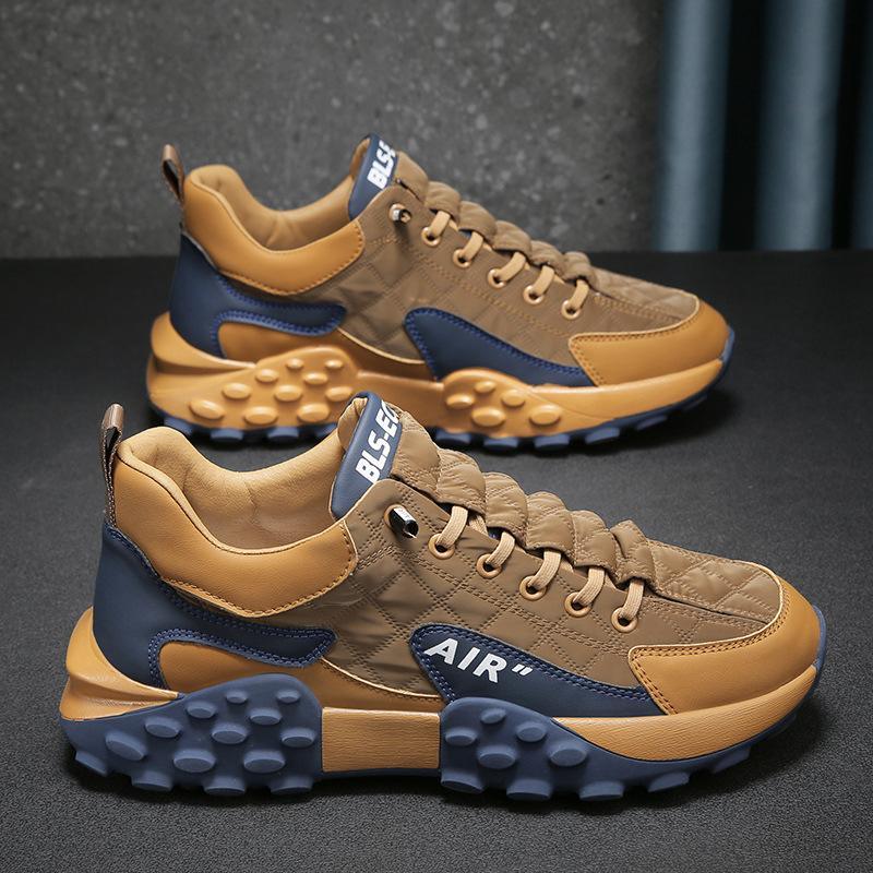 Herr Sneakers Sportiga Vardagsskor med Modern Design och Extra Komfort