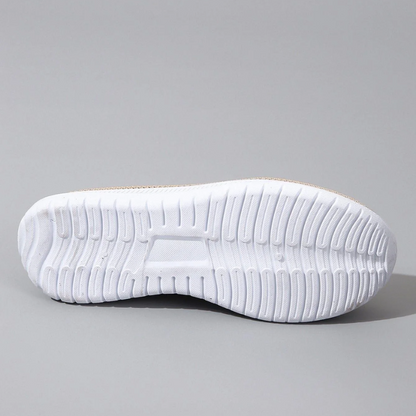 Dam Sneakers med Kedjedetalj – Bekväma och Stilrena Loafers för Vardagsbruk