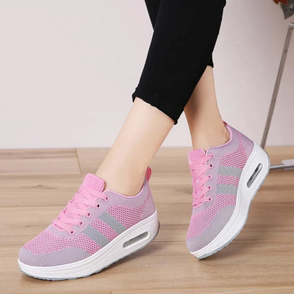 Damskor Bekväma Sneakers Med Bra Stöd För Långvarig Användning