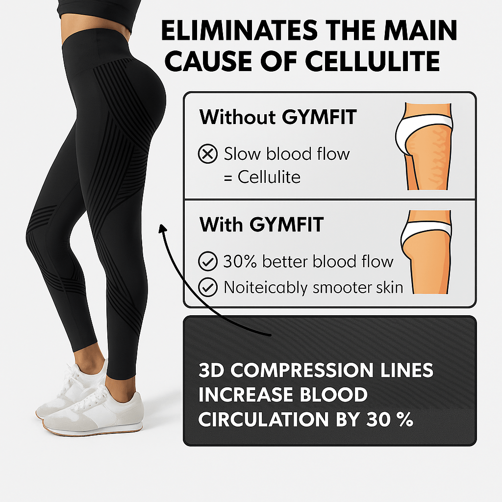 Dam Seamless Anti Cellulite Träningstights för Gym och Vardag