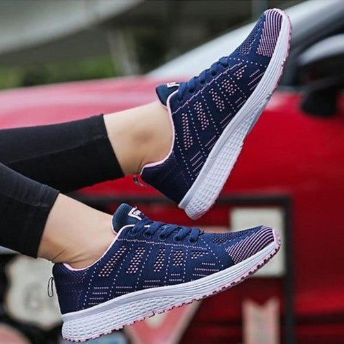 Dam Sneakers Sportiga Vardagsskor och Träningsskor för Aktiv Livsstil