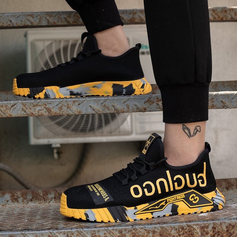 Herr Sneakers Sportskor Arbets- och Fritidsskor med Modern Design
