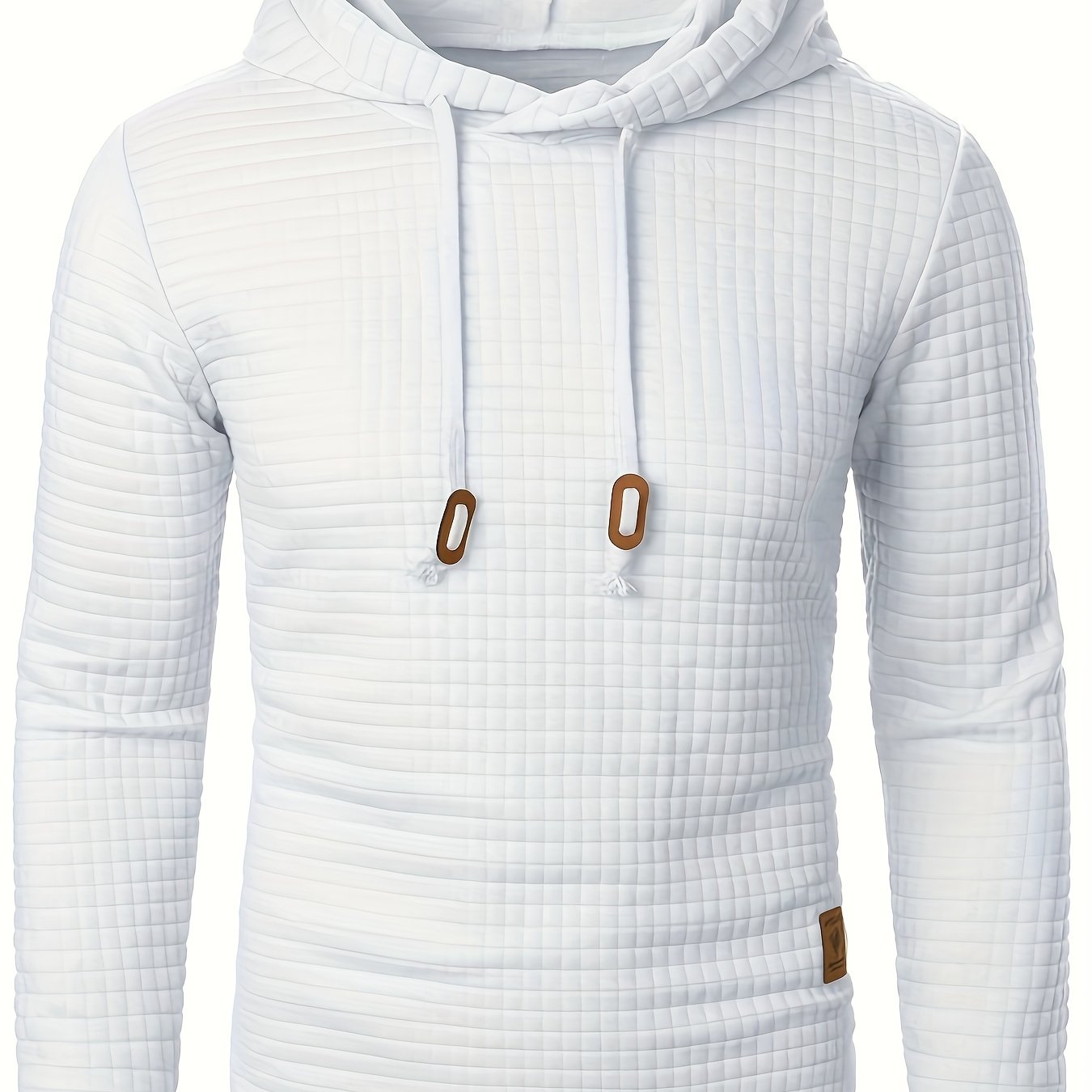 Johan - Herr Huvtröja med Strukturerad Design